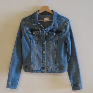 Classic Denim Jacket for Women - Size M - Good condition.